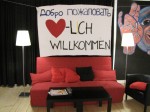 Das rote Sofa im GGG-Kulturkeller