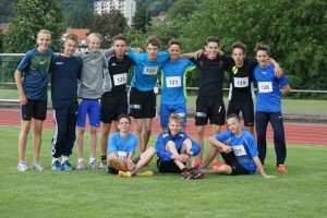 Die Leichtathleten des GGG