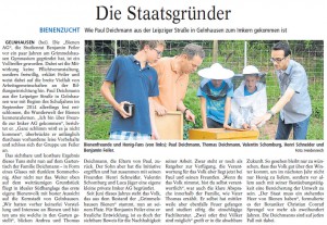 Artikel aus dem GT vom 24.7.