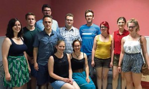 Der neue Vorstand des Ehemaligenvereins. Foto: red