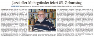 Gelnhäuser Tageblatt vom 8.10.2015