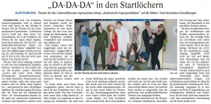 Gelnhäuser Tageblatt vom 31.03.2016