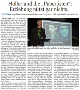 Gelnhäuser Tageblatt vom 14.11.2016
